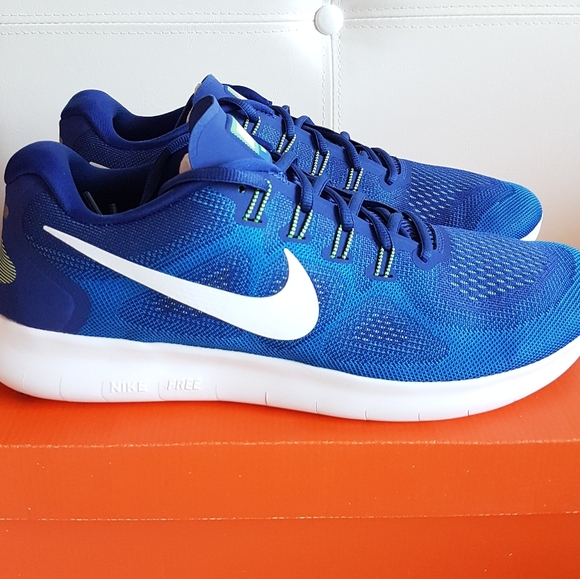 NIKE FREE RN ROYAL WOMEN'S US SZ8.5 BRAND NEW IN BOX - Picture 2 of 9